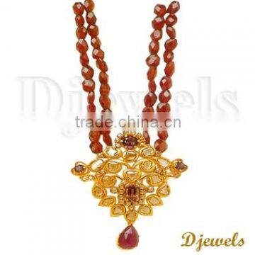 22K Gold Kundan Necklaces, Traditional Kundan Necklaces, Necklaces Jewelry