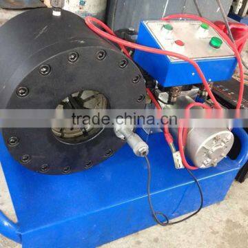 Crimping Memory Function 1/8"~2" 4SP Tractor Hose Pipe Terminals Pressing Machine With Dies Storage and Quick Change Tool photo-2