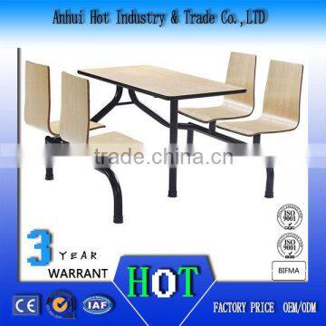 Aluminium Alloy Frame Dining School Table And Chair Standard Size Of School Desk Chair Wholesale Price