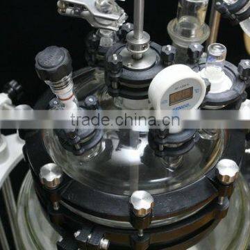FC1003 10L 2-Piece Jacketed Glass Reactor-SENCO- Complete Flange Joint photo-3