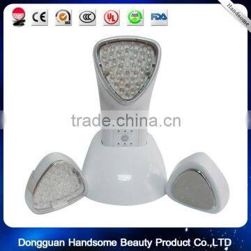 3 heads micro-current portable ultrasound facial massager price