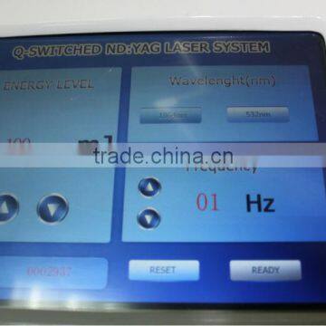 New Design Vertical Typy CE Approval Double Laser Bar Q Switch nd Yag Laser for Spa Use photo-3