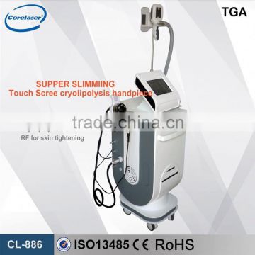 Lipo Cavitation Machine Tripolar RF Cooling Cold Therapy Skin Care Cavitation Ultrasonic Slim Skin Care Machine