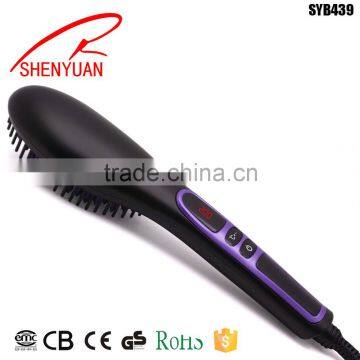 Shenyuan OEM New Style High Quality hair straightening brush as seen on tv 2016