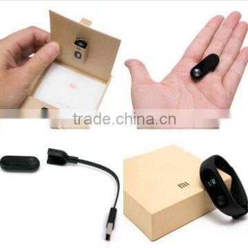 Original Xiaomi Mi Band 2 Wristband Bracelet Smart Heart Rate Fitness Tracker Monitor Bluetooth Phone Pedometer IP67 Waterproof photo-2