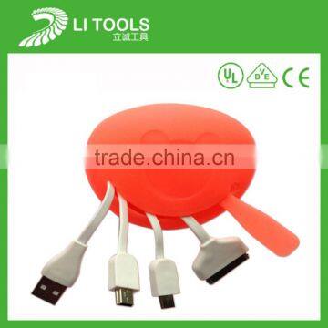 High Quality Usb Data Lines Flat Led Cable Multifunction Usb Cable photo-3