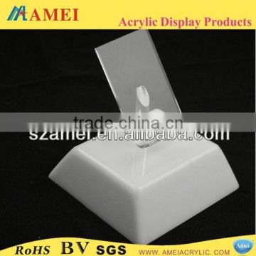 acrylic slatwall mobile phone display factory/custom acrylic slatwall mobile phone display factory/acrylic phone holder