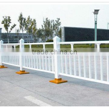 White european art design wrought iron road fence