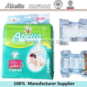 2016 China Top Selling Baby Products Quanzhou Factory Wholesale Price Abella Baby Diapers