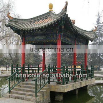 Traditional Oriental Roof Tile For Chinese Pavilion