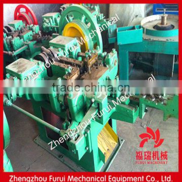 High output screw nail making machine