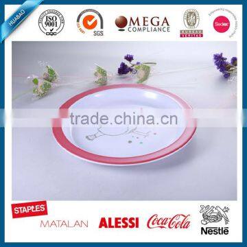Popular design hot selling 100% melamine baby dinner set bowl and dish