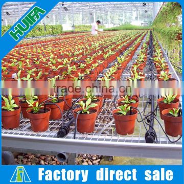 Greenhouse galvanized steel Movable Seedling Bed/Seed Bed Nets for flower nursery