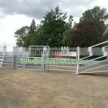 Galvanized portable Cattle loading ramp