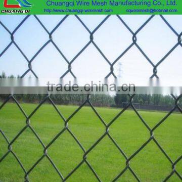 Golden supplier PVC Coated cyclone wire mesh fence Chain link fence