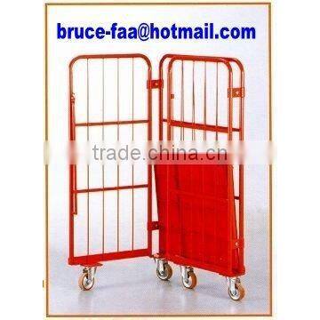 ISO9001 approved roll cage pallet/roll container trolley