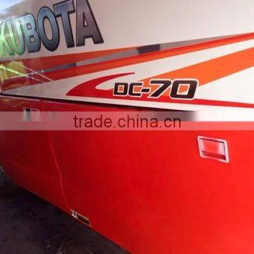 Used Kubota combine harvester DC-60, DC-70