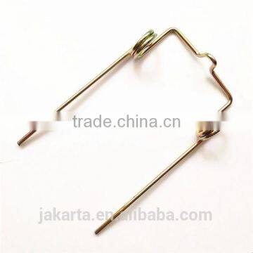 spring tine for harvester machines