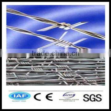 wholesale China CE&ISO certificated weight barbed wire(pro manufacturer)