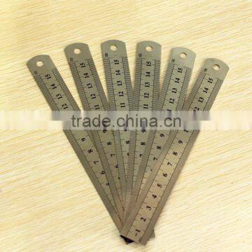 15 CM/6-INCH Metal Ruler/Steel Ruler photo-3