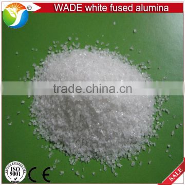 Grinding and polishing materials white fused corundum for sale