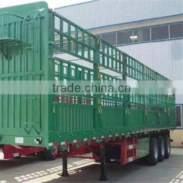 China 40ft Container Truck Semi Trailer, 3 Axle Flatbed Semi-trailer for Sale photo-4