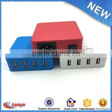 Home Electronics Universal Usb Travel Charger, Multiple 4 Port Charger for Smartphone photo-5