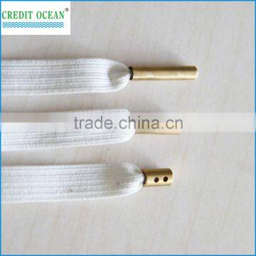 CREDIT OCEAN metal aglet for end of shoelace drawstring garment