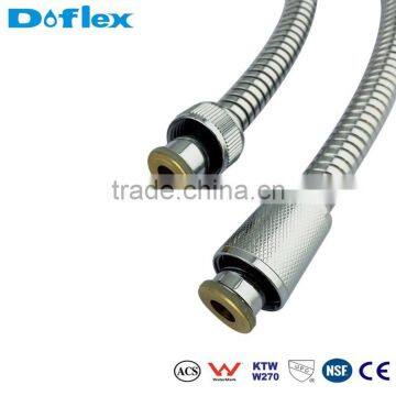 Doflex New Design Fashion Style ACS SGS CE Certificated High Pressure floor shower bath accessory with hose