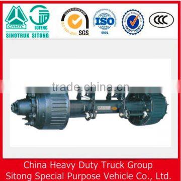 China Semi-trailer 16t Round Beam German Axle for Sale photo-3