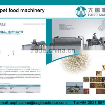 2ton/h Fully automatic floating fish food pellet processing machine/making machinery