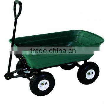 Plastic Garden Cart Tipper Dump Truck,Poly Garden Dump Cart TC4253,handy Garden Wagon