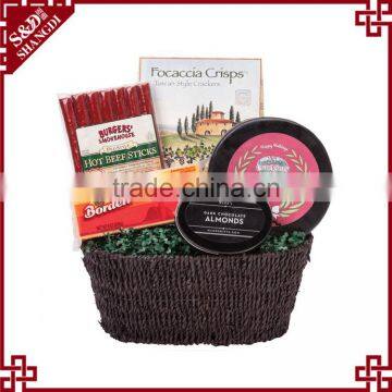 Wholesale Seagrass Woven Food Packing Chocolate Basket Decoration photo-3