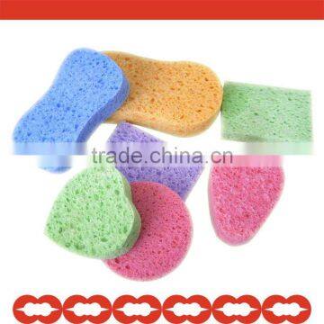 natural face cleaning cellulose sponge