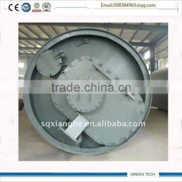 Hot Selling Pollution Free Twenty Tons Capacity Auto Discharging Style Waste Plastic / Rubber Pyrolysis Line photo-3