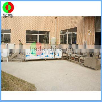 Factory Offer Air Bubble Ozone Fruit and Vegetable Peeling Cutting Washing Drying Automatic Machine Production Processing Line photo-4