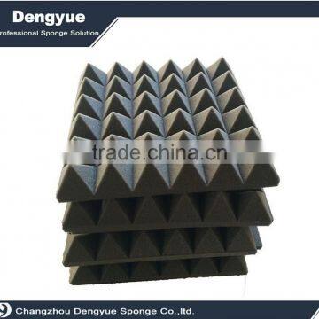 Pyramid shape soundproof foam acoustic sponge for silent air compressor foam