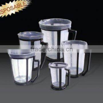 Professional plastic auto paint use mixing cups