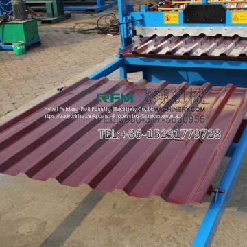 Color Coated Roofinng Roll Forming Machine
