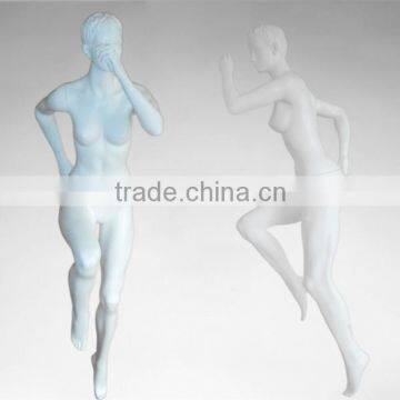 fashion display mannequin outdoor running mannequin