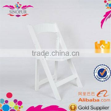2015 Wholesale White Folding Party Chairs Wedding photo-4
