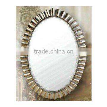 Wooden classical hand carved wall mirror, MOQ:1PCS(B70120)