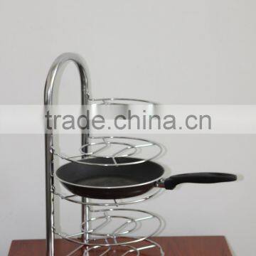 Vivinature New Design Pan Organizer Rack, With Black photo-3