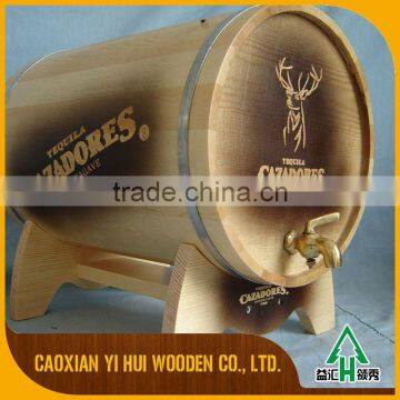 Newly Designed China Factory Custom Wooden Coffee Wine Barrel photo-4