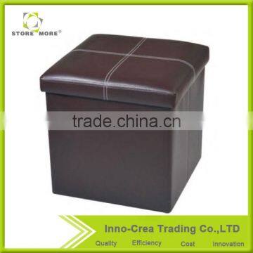 Best Price Customized PVC Fancy Stool Ottoman photo-3