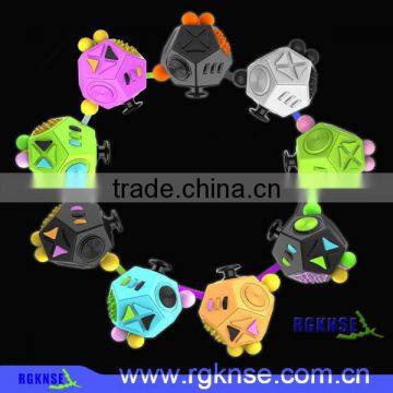 2017 Rgknse TOP SALE!!!colorful Fidget Cube Fidget Cube 2.0 Relieves Stress And Anxiety for Children and Adults photo-3