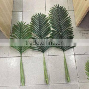 CHY070917 Garden decoration foliage green petel leaf/decorative areca leaf