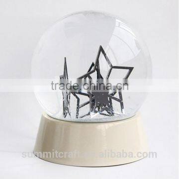 Fashion Modern Resin Star Snow Globe photo-3