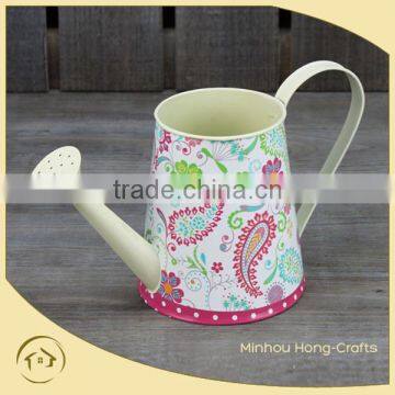 autumn new design paper decal flower indoor cheap watering can