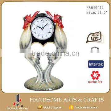19 Resin Gift Home Decorative Angel Wall Time Clock photo-5